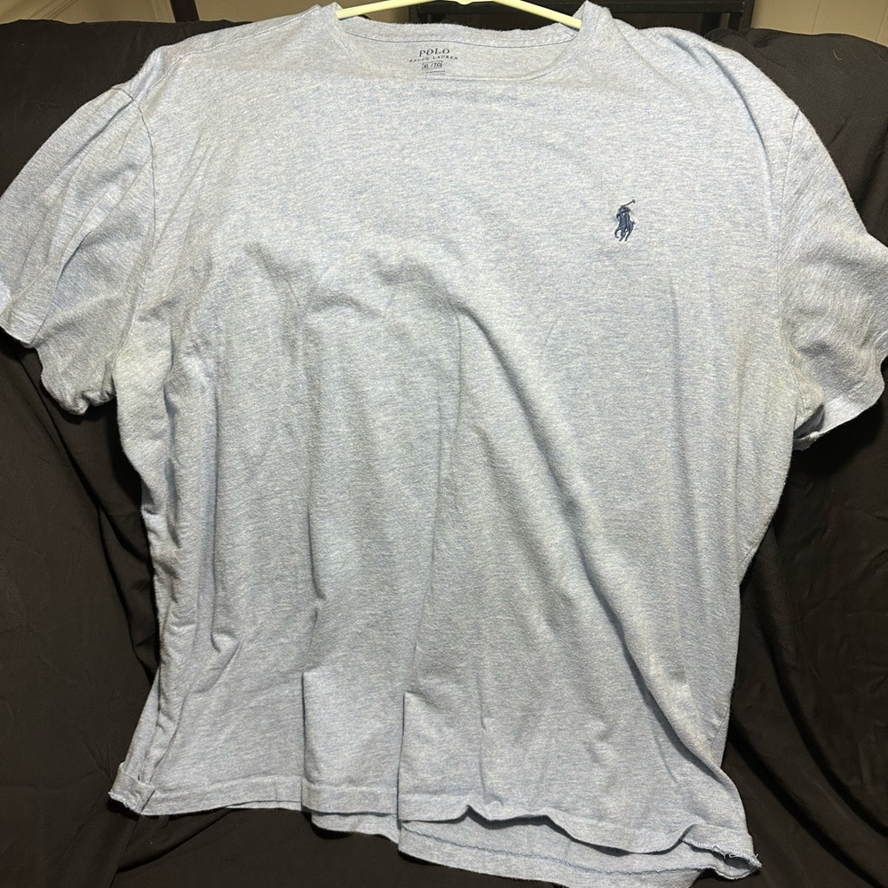 Polo by Ralph Lauren Men's Light Gray Tee